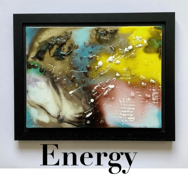 Energy – Fused Glass Abstract Wall Art